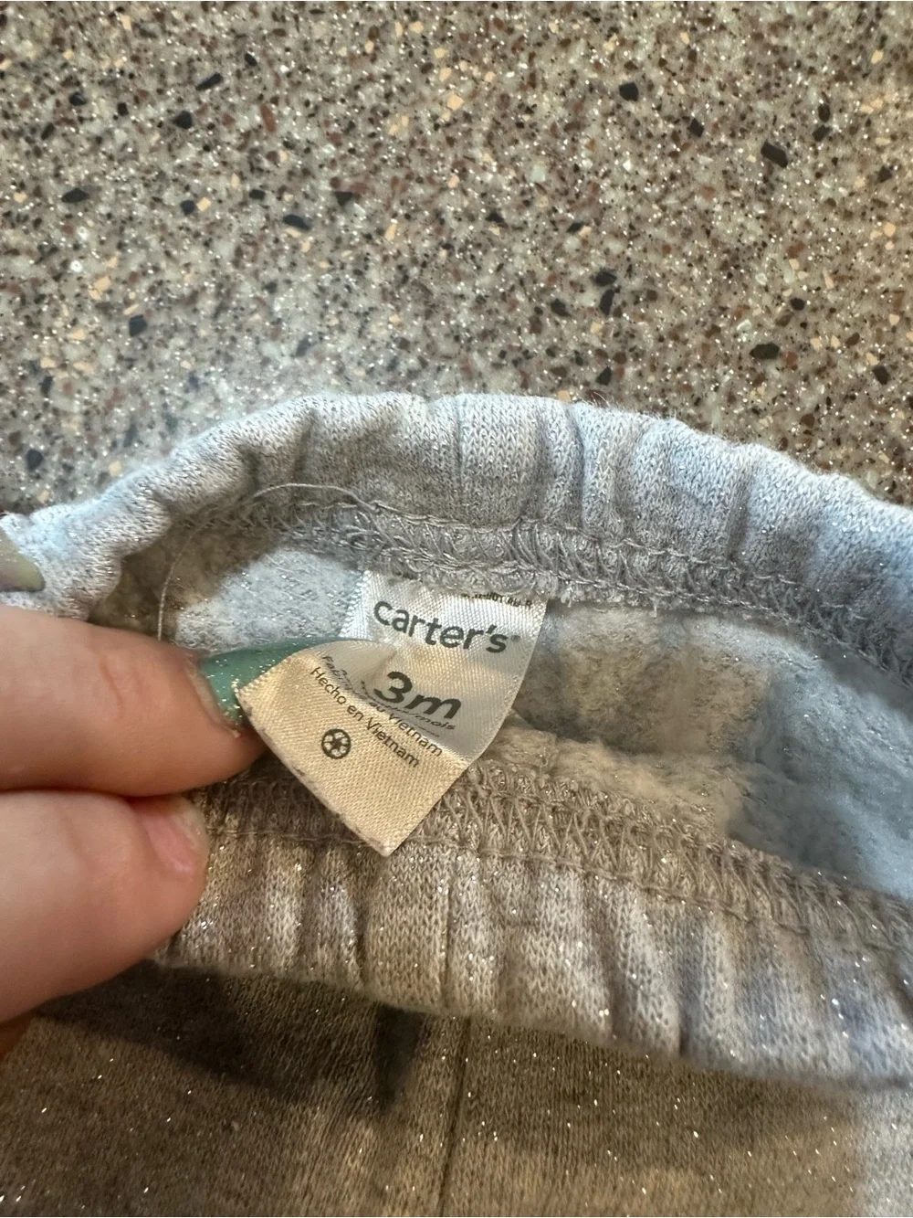Carter's Light Gray Toddler Pull-On Sweatpants